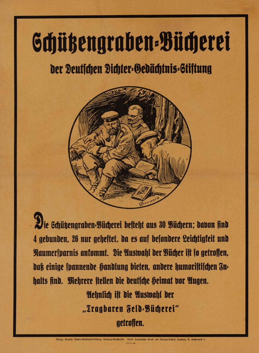 Schützengraben-Bücherei der Deutschen Dichter-Gedächtnis-Stiftung