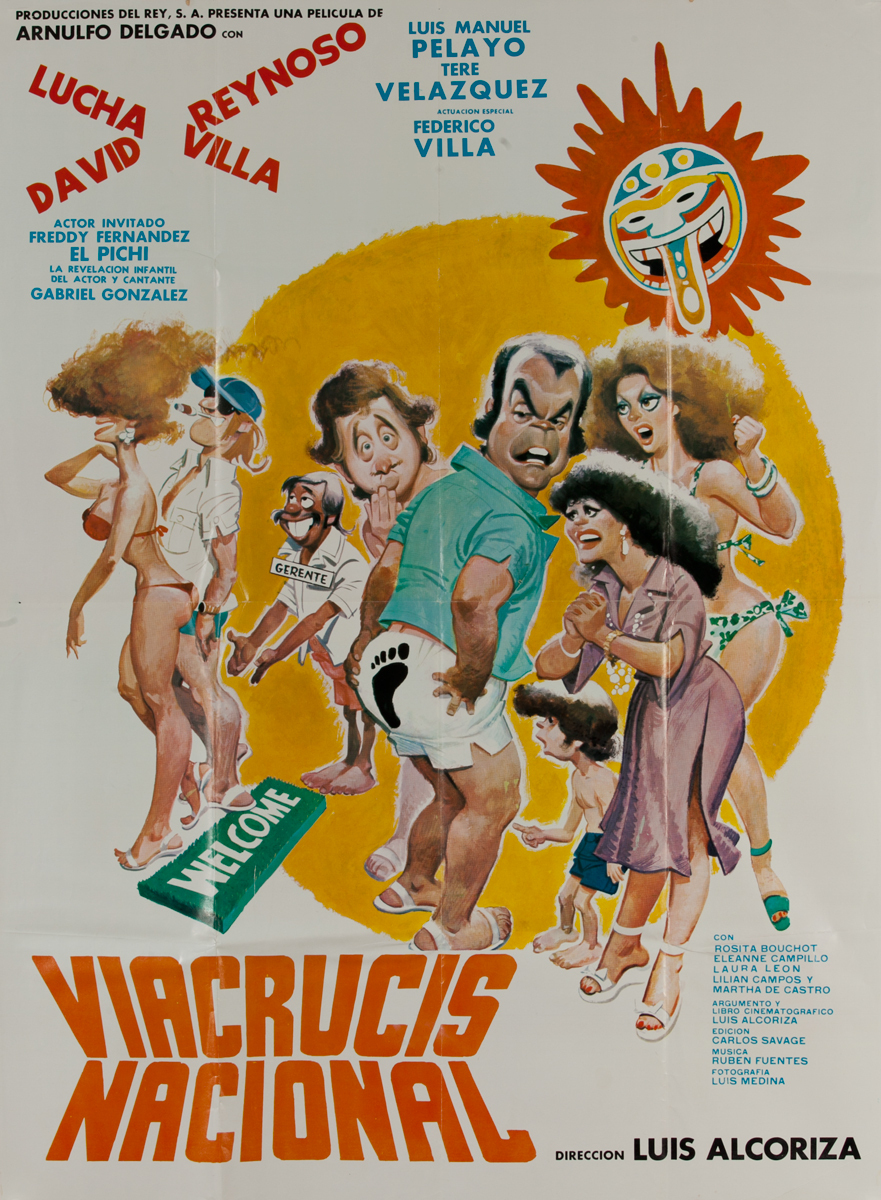 Viacrucis Nacional, Mexican 1 Sheet Movie Poster