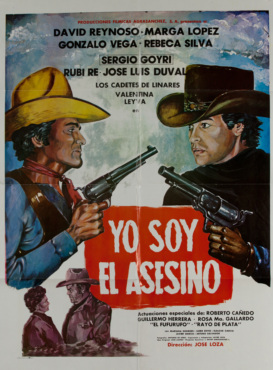  Yo soy el Asesino, Mexican Movie Poster