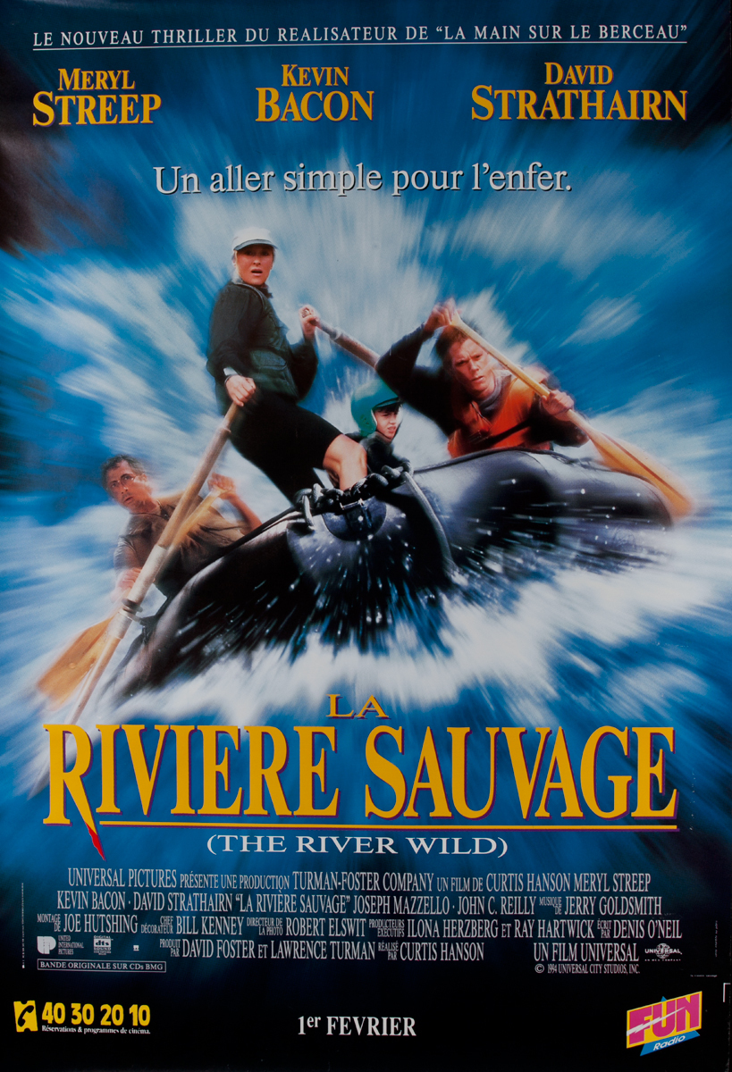 The River Wild<br>French Release Movie Poster
