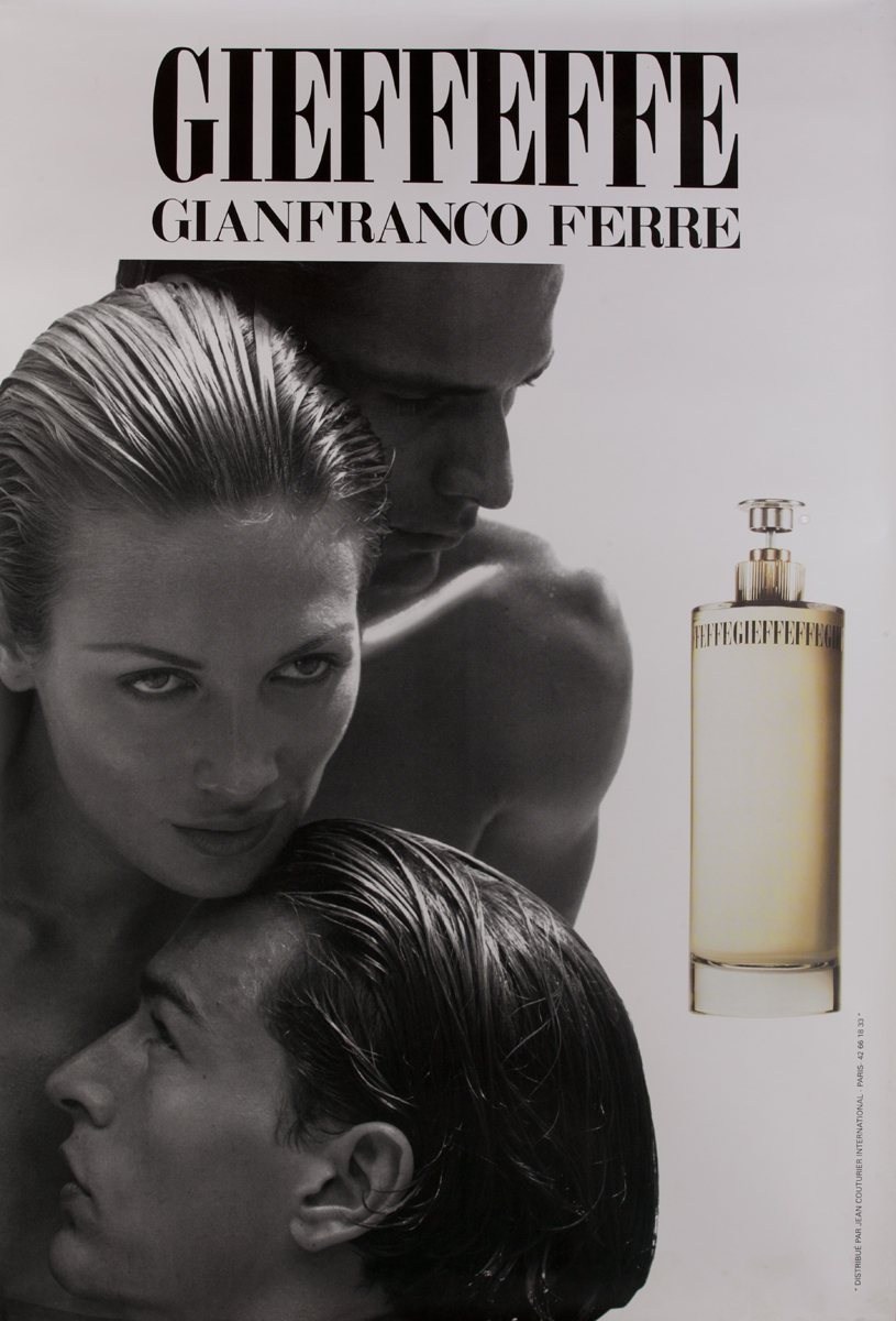 Gieffeffe Gianfranco Ferre<br>French Advertising Poster