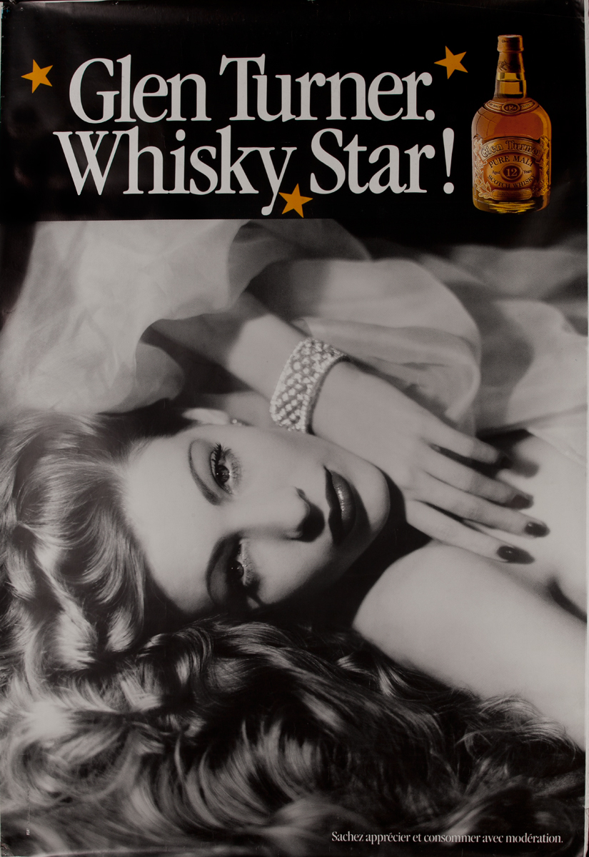 Glen Turner Whisky Star<br>French Advertising Poster