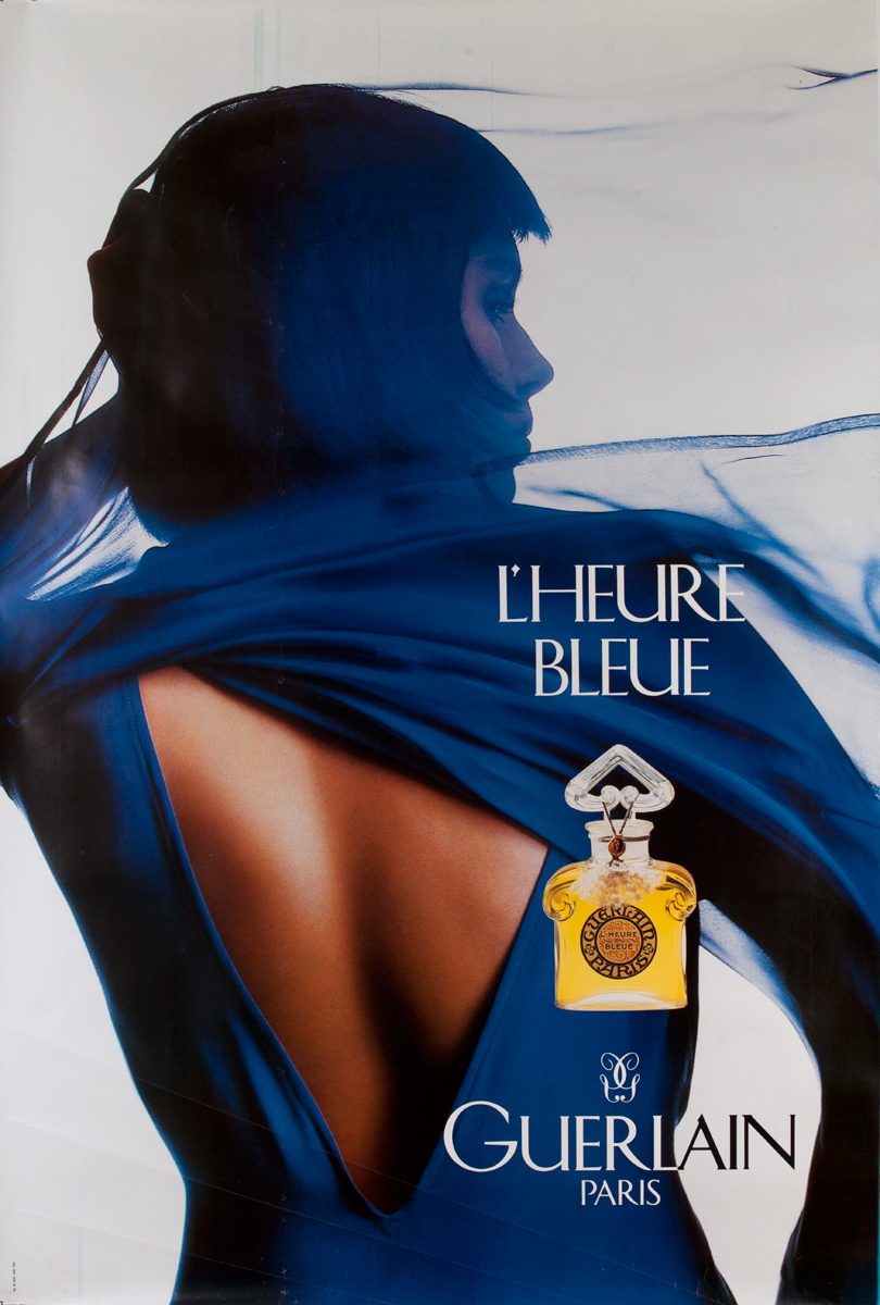 L'Heure Blue Guerlain Paris<br>French Advertising Poster