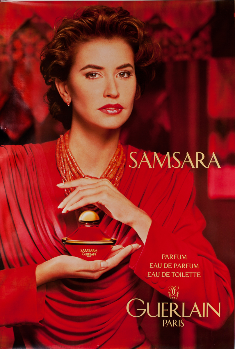 Samsara Guerlain Paris<br>French Advertising Poster