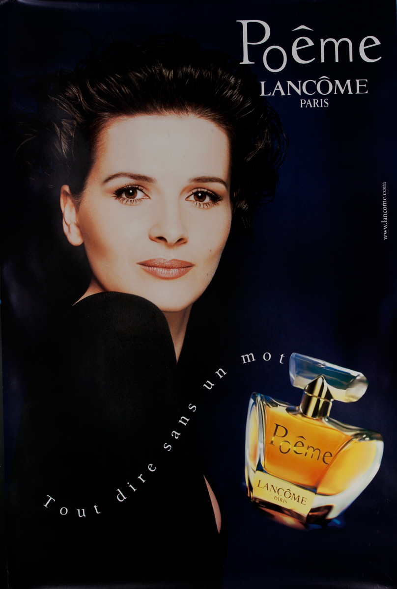 Poême Lancôme Paris<br>French Advertising Poster