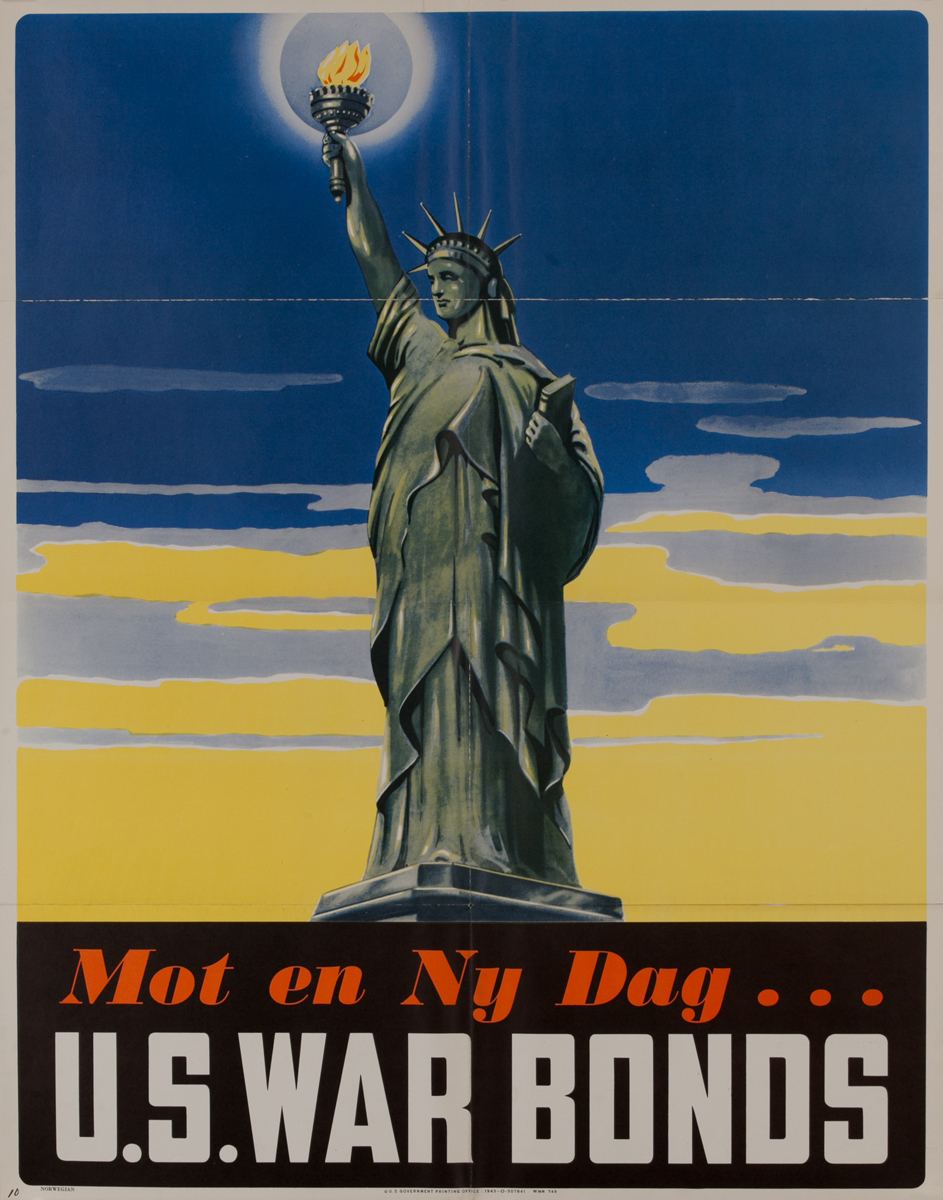 Mot en Ny Dag (For a Better Tomorrow)<br>U.S. War Bonds Poster