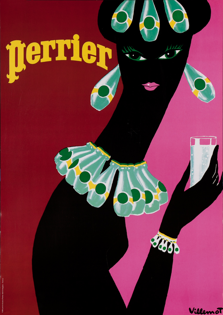 Perrier French Advertising Poster