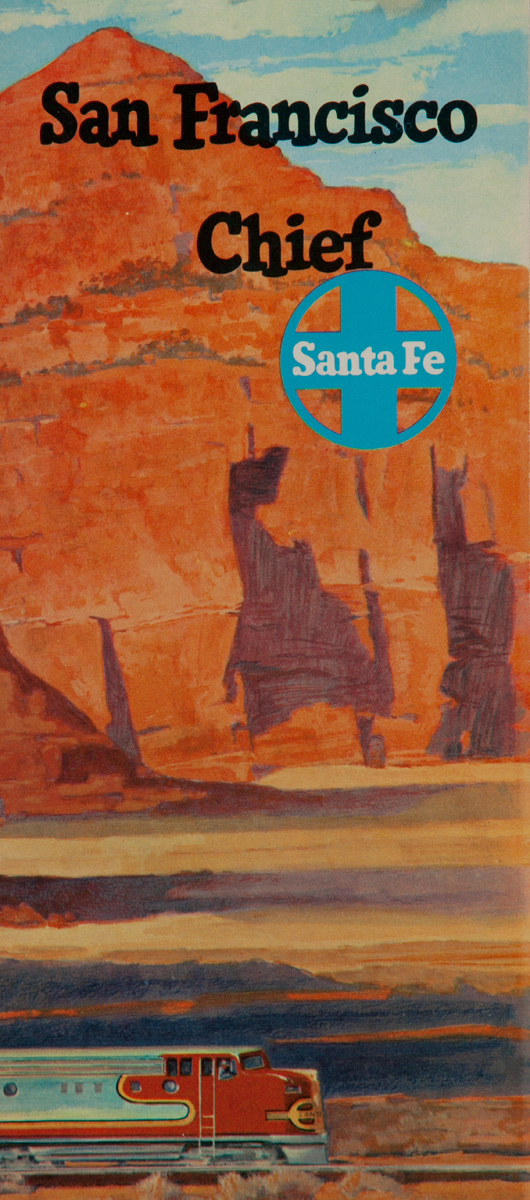 Santa Fe Chief Travel Brochure 