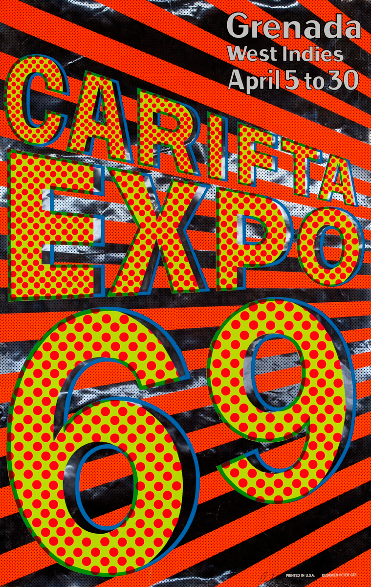 Grenada West Indies Carifta Expo 69 Poster
