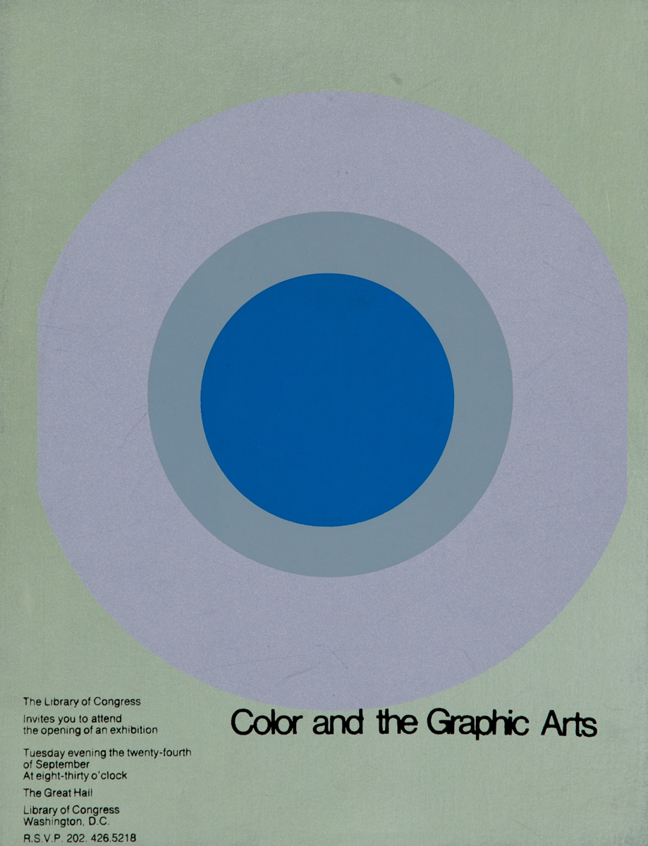 Color and the Graphic Art<br>Library of Congress Invitation