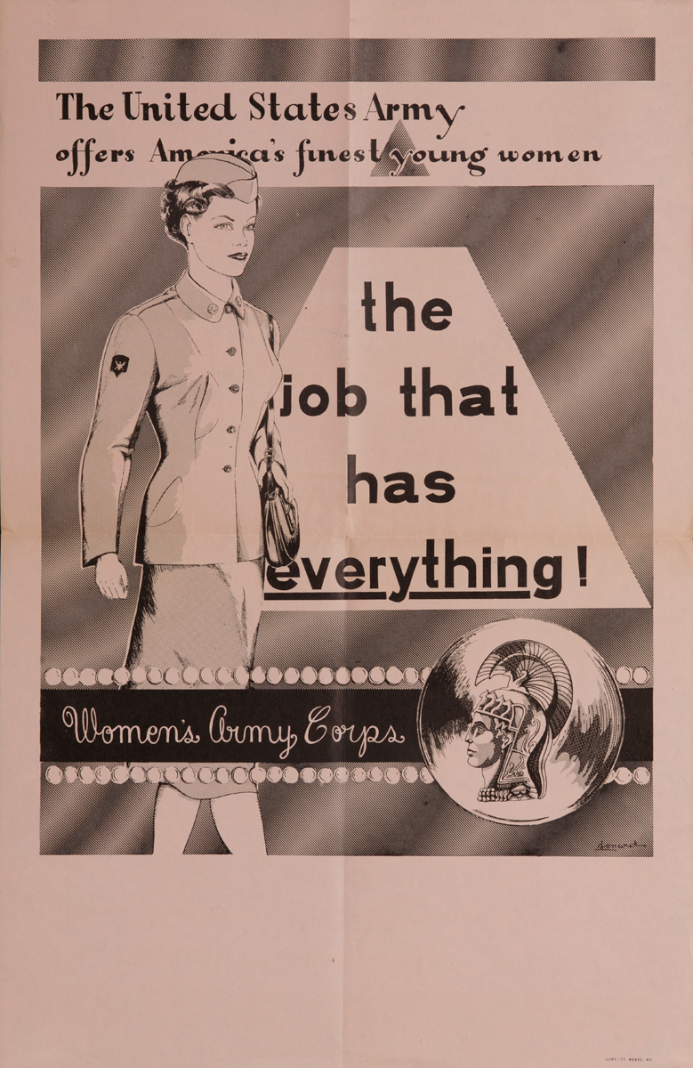 The United States Army - The job that has everything - Women's Army Corp