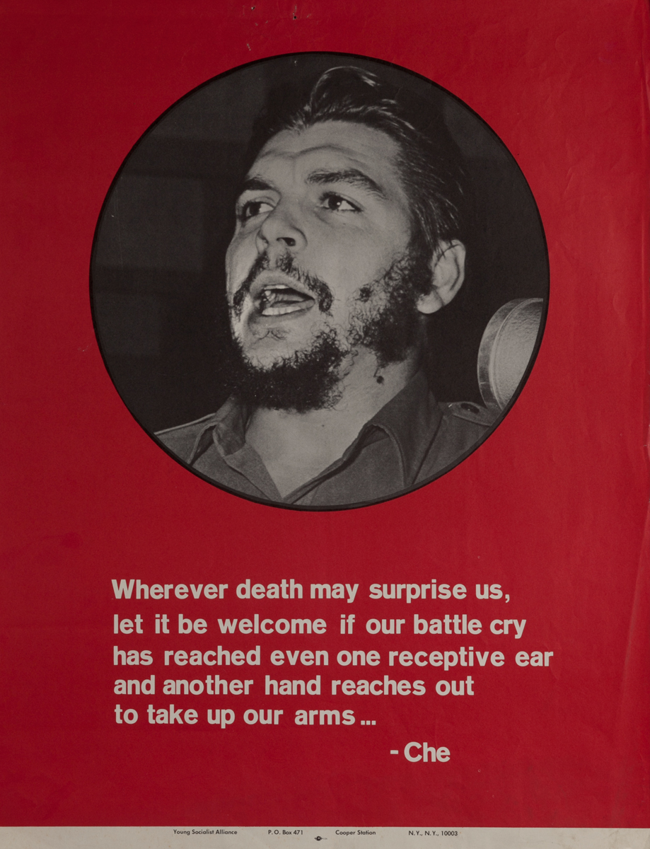 Che Guevara- Wherever death may surprise us <br>Political Protest Poster