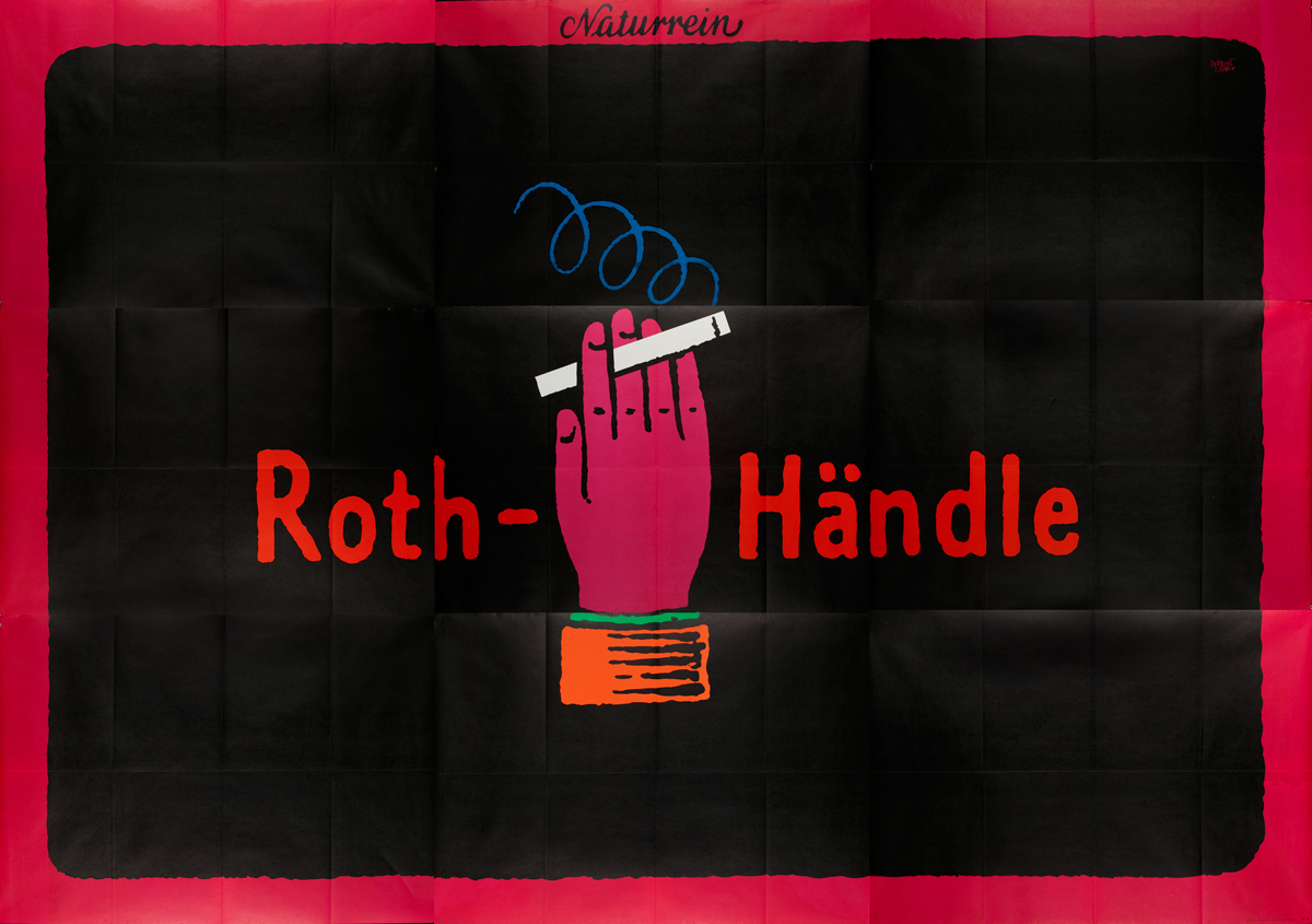Roth-Handl Cigarette Poster