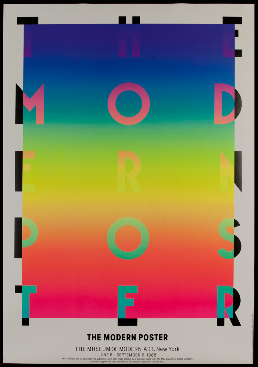 The Modern Poster, The Museum of Modern Art, New York,  Sato