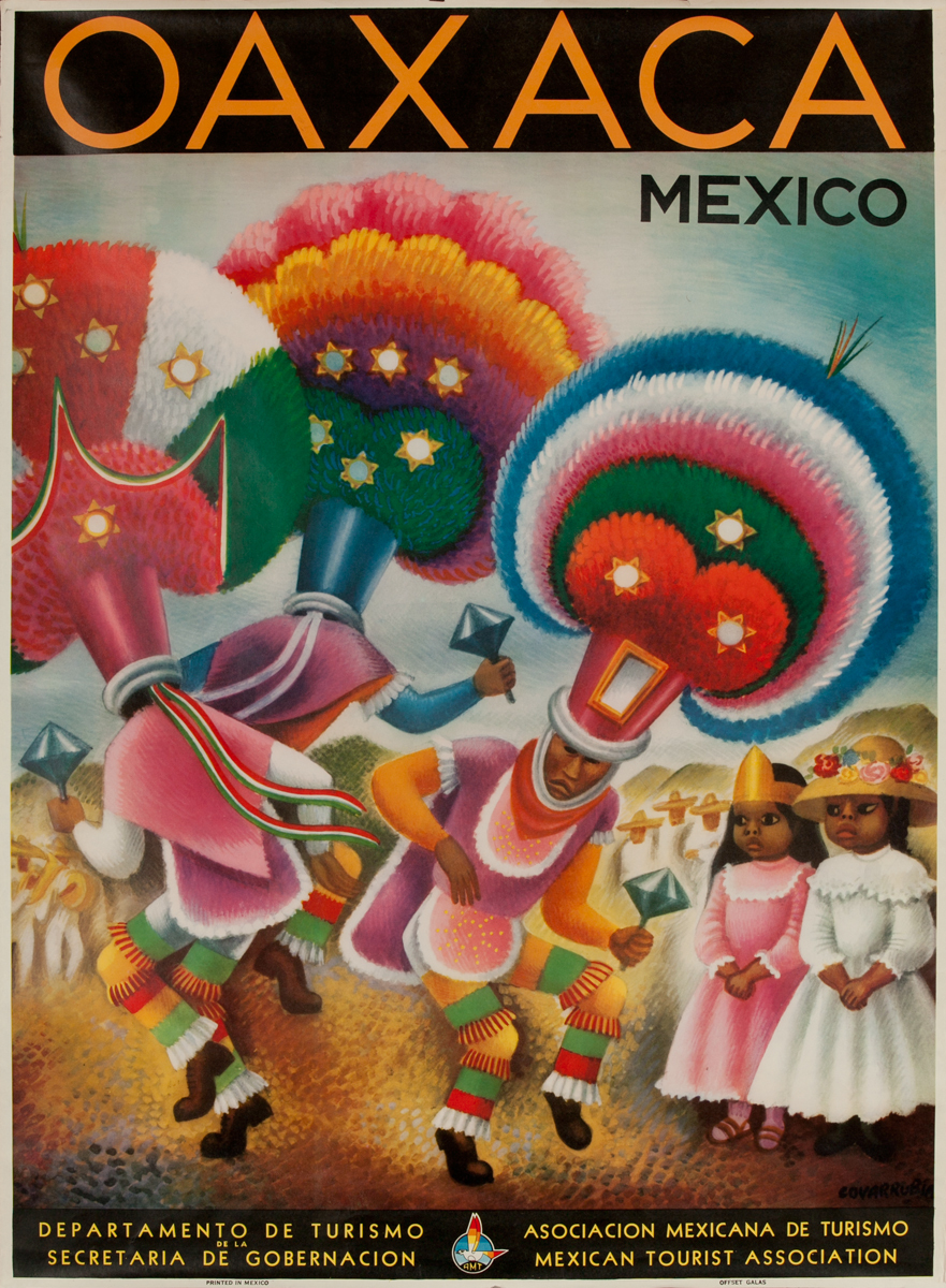 Oaxaca Mexico Travel Poster