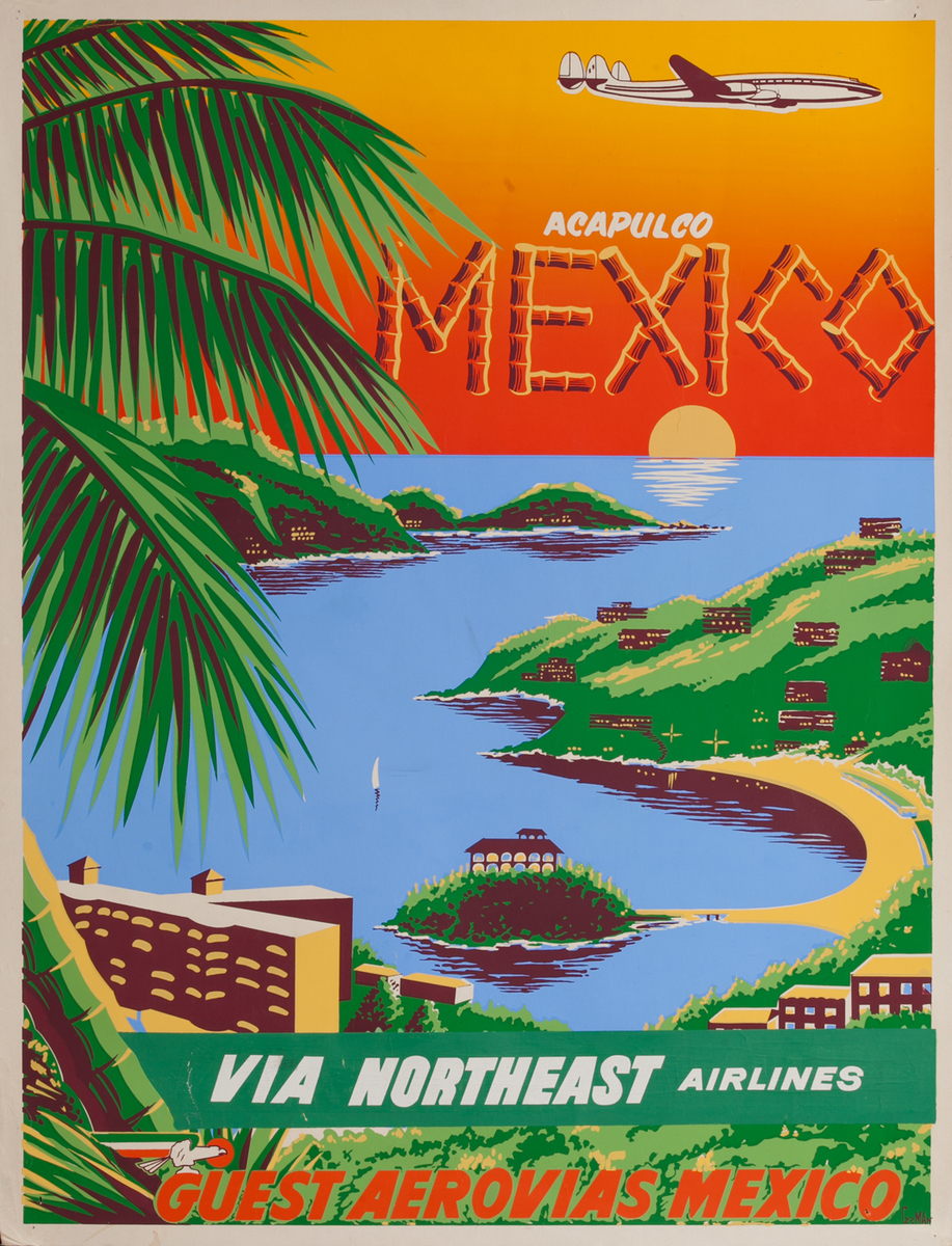 Acapulco Mexico Via Northeast Airlines