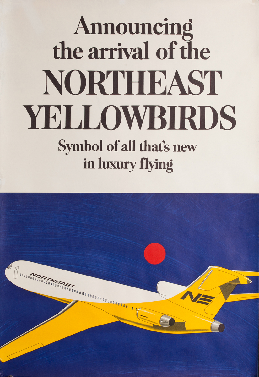 Northeast Airlines Yellowbirds, Boeing 727 