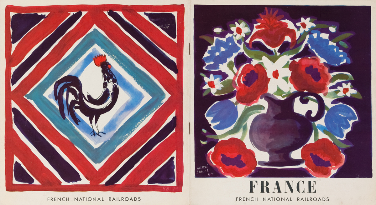 Travel in France 1952 French Brochure