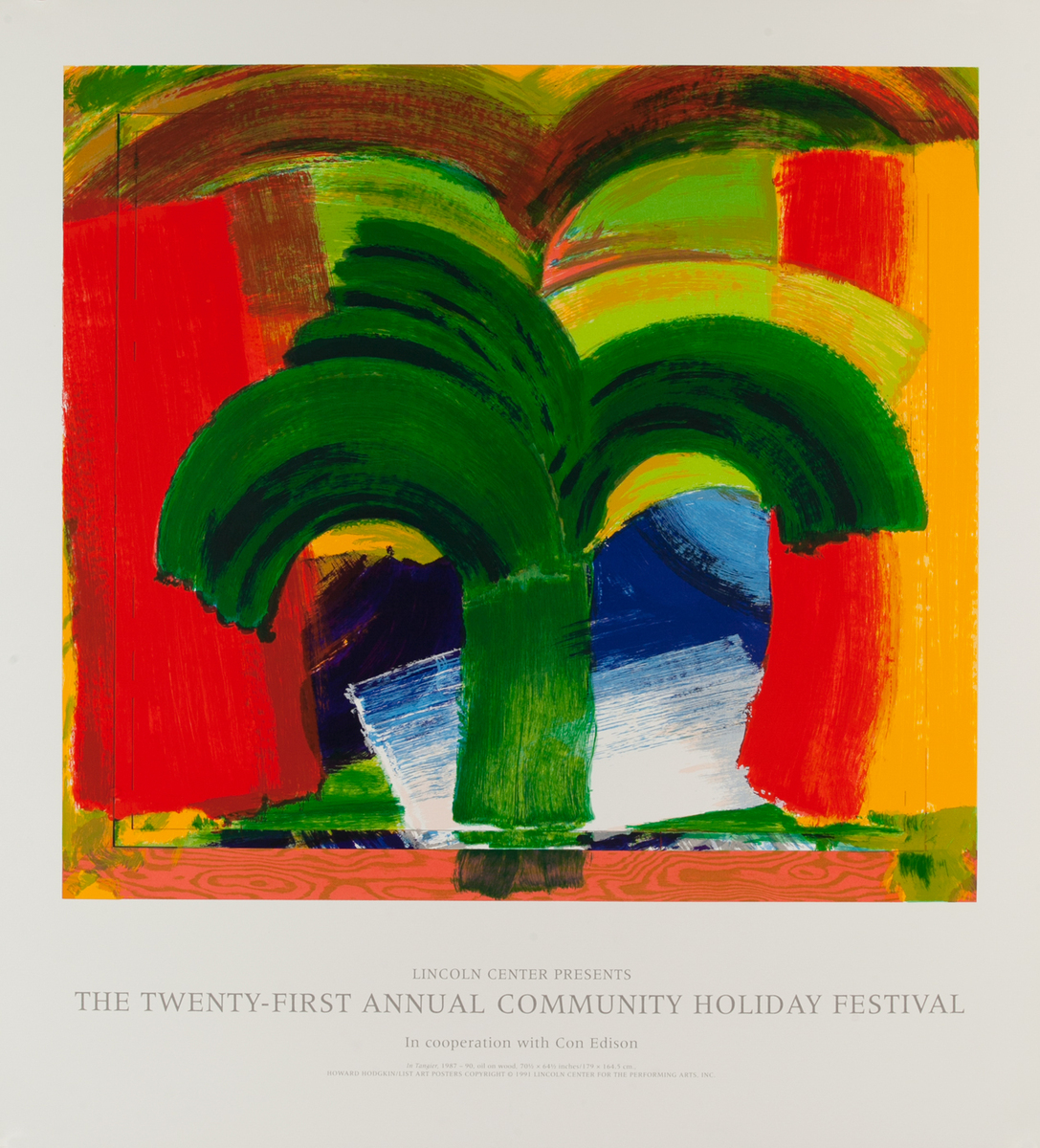 Linclon Center Presents 21st Annual Community Holiday Festival Poster