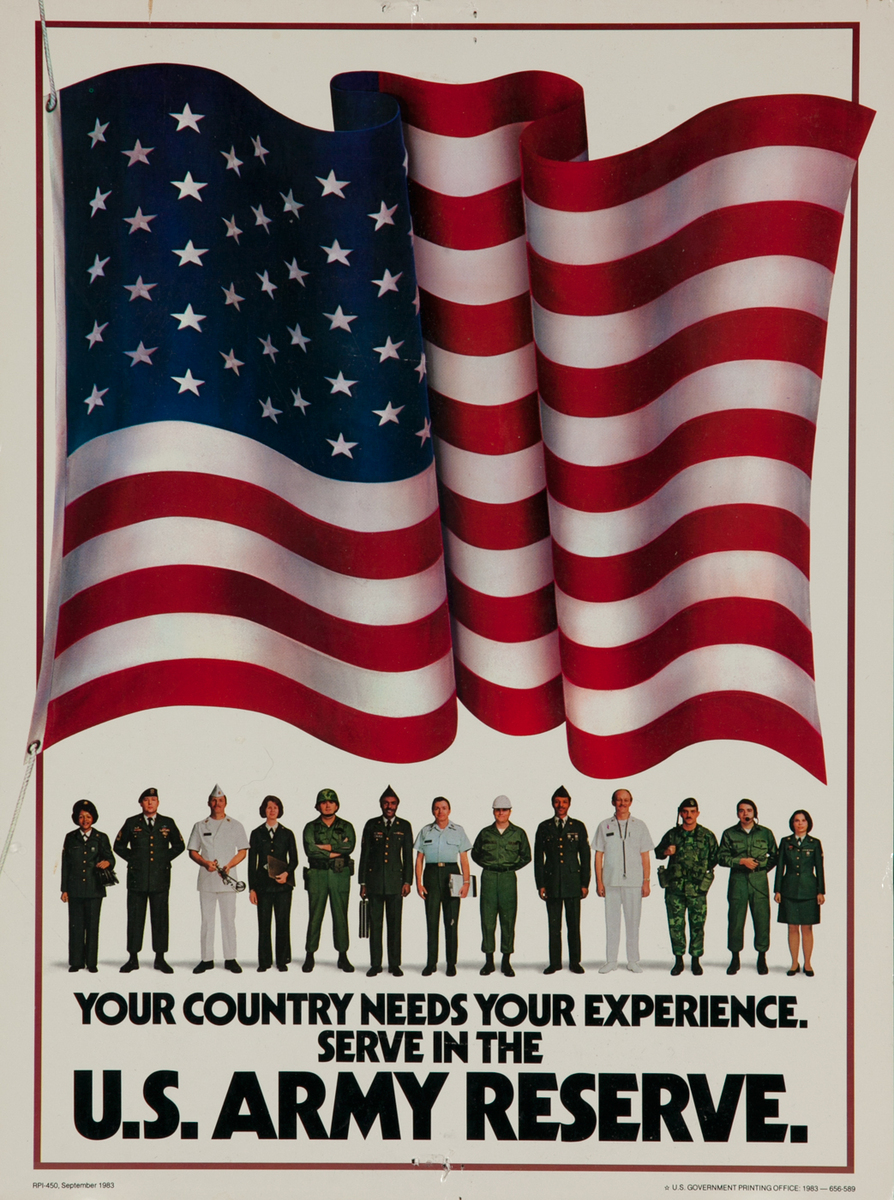 Your Country Needs Your Experience. Serve in the U.S. Army Reserve.