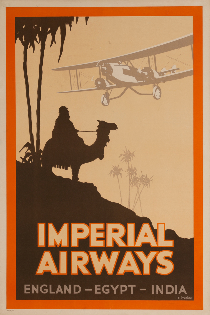 Imperial Airways England Egypt India