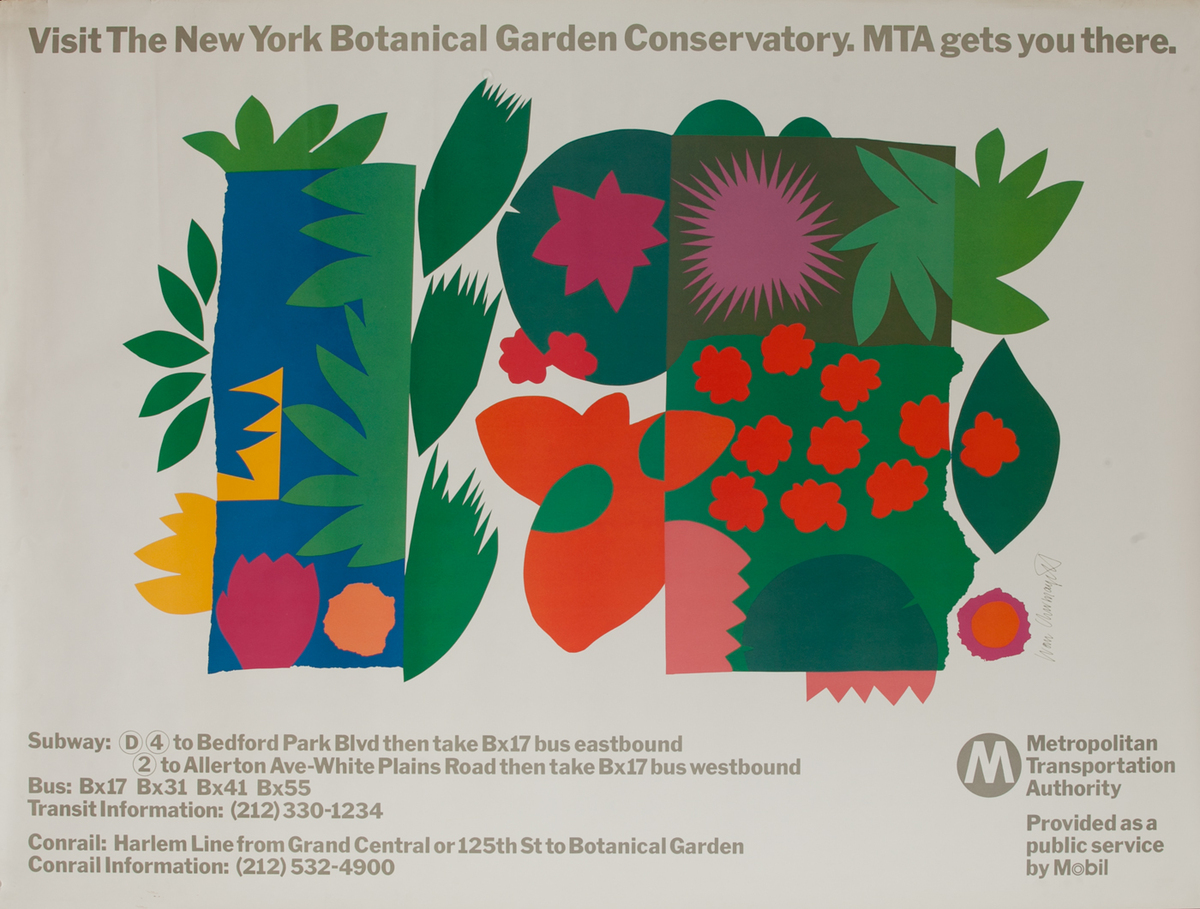 Visit The New York Botanical Garden Conservatory, MTA gets you there.