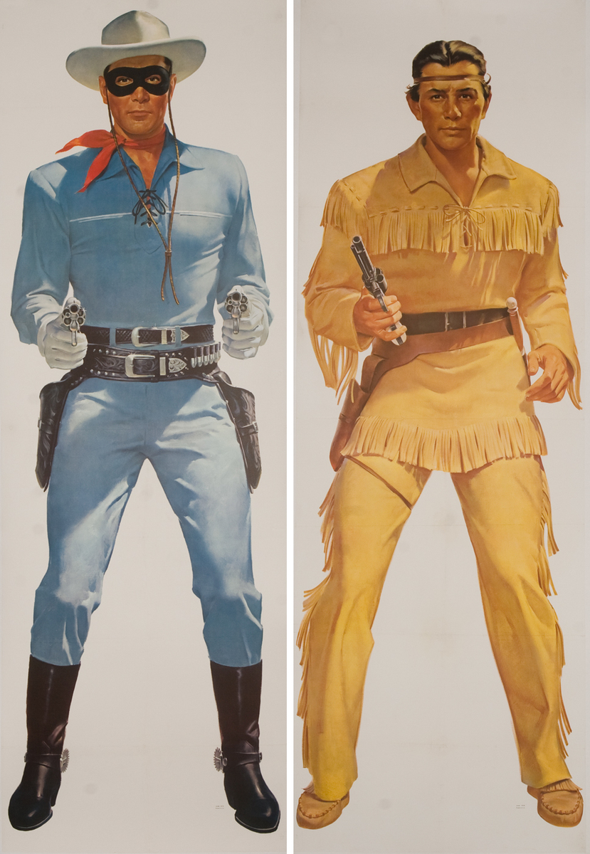Lone Ranger and Tonto Door Poster Set