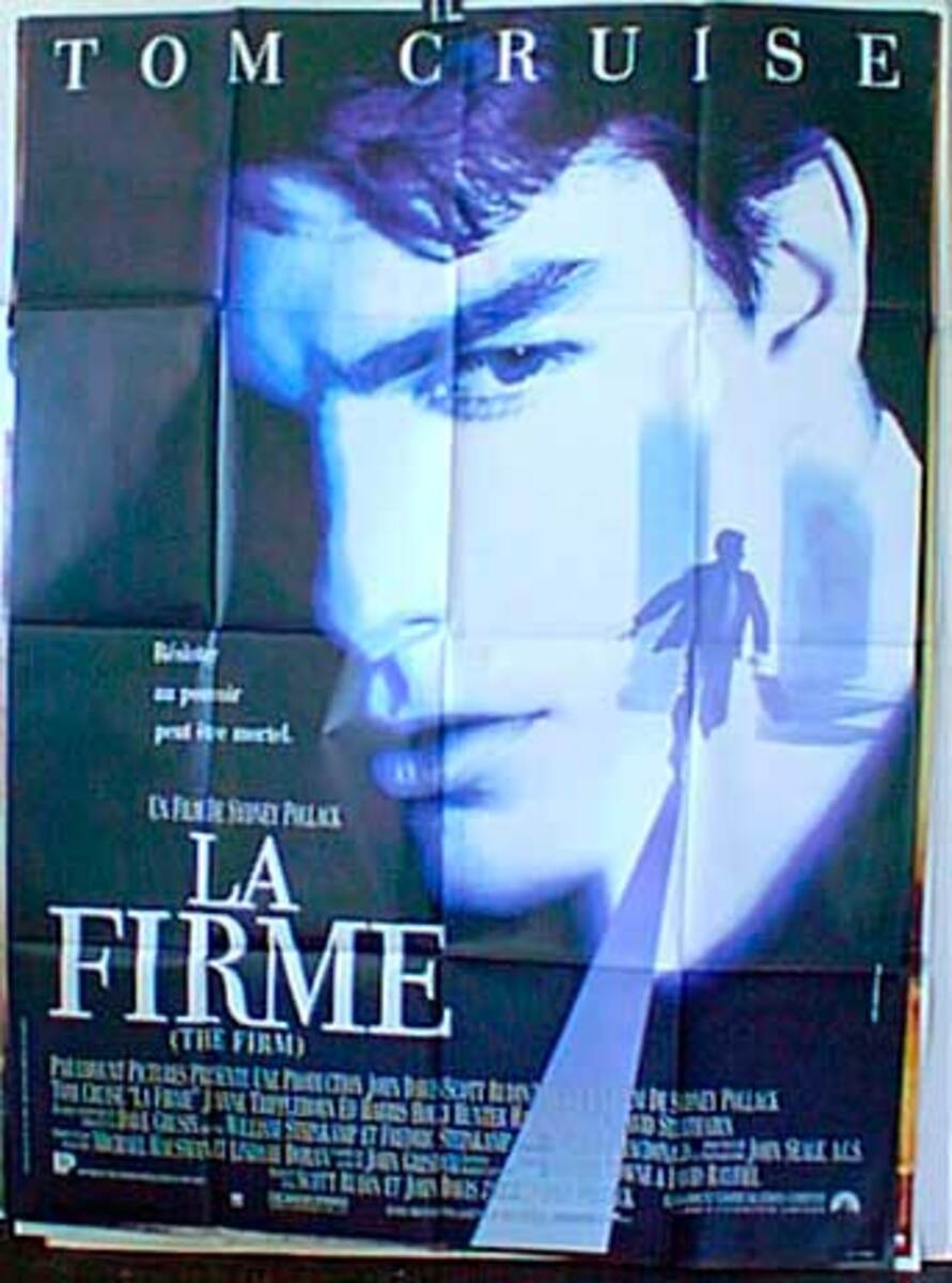 The Firm French Release Original Movie Poster
