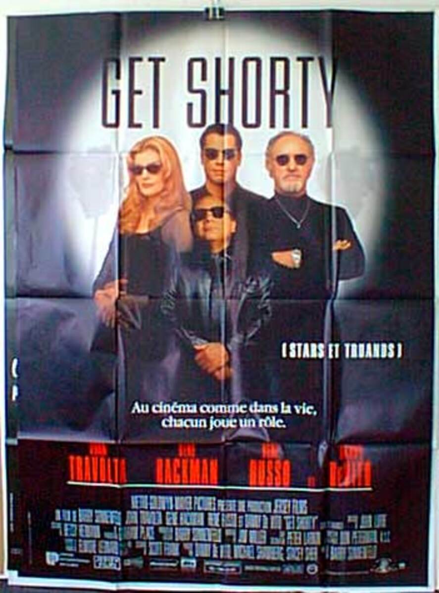 Get Shorty French Release Original Movie Poster
