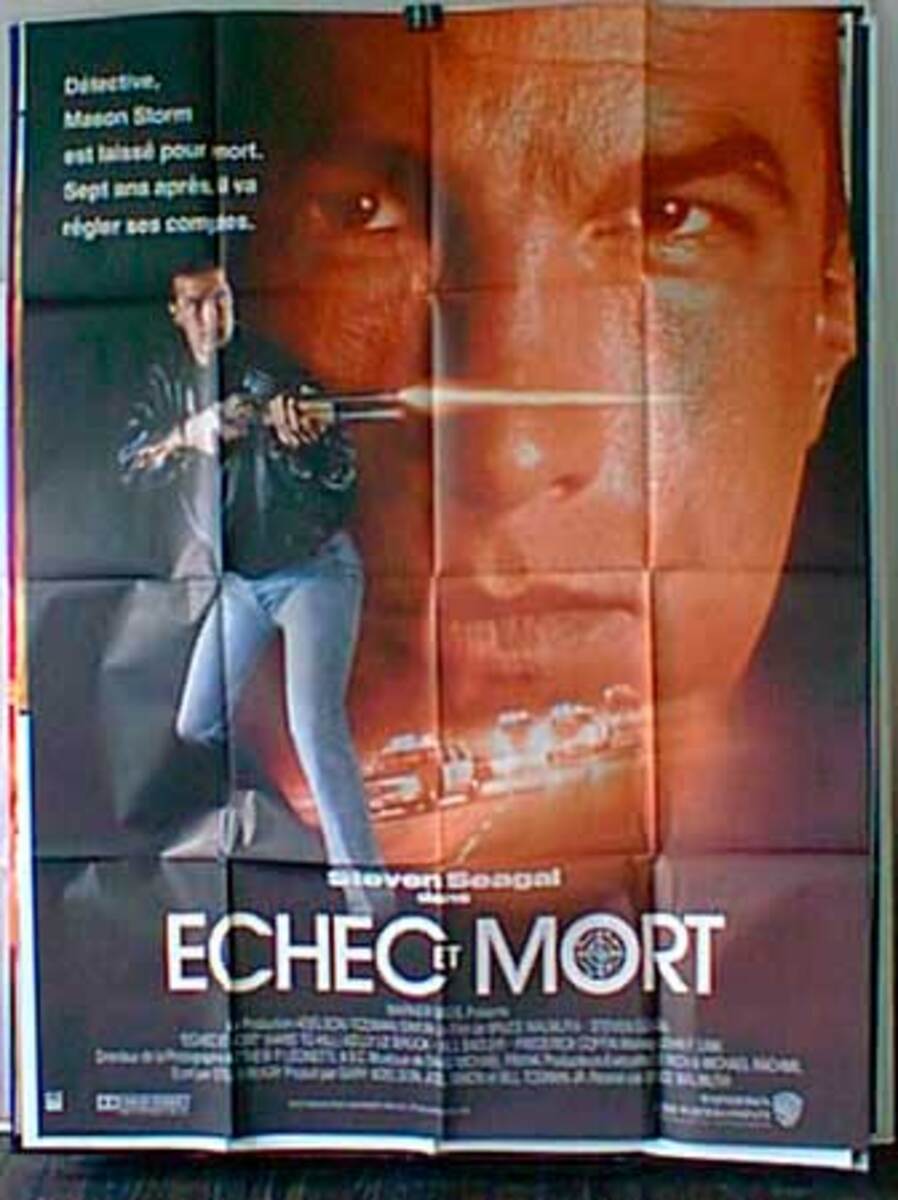 Hard to Kill French Release Original Movie Poster