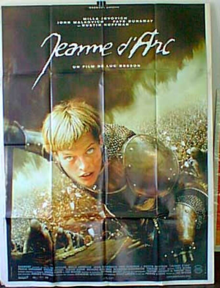 Jeanne D'Arc French Release Original Movie Poster
