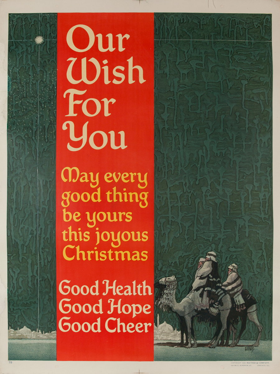 Our Wish For You - Mather Work Incentive Poster