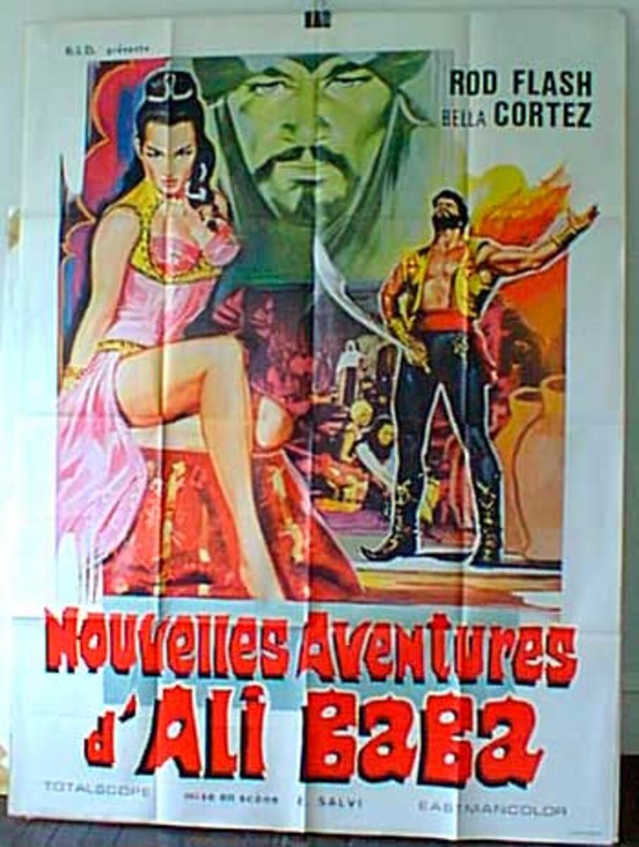 New Adventures of Ali Baba French Release Original Movie Poster