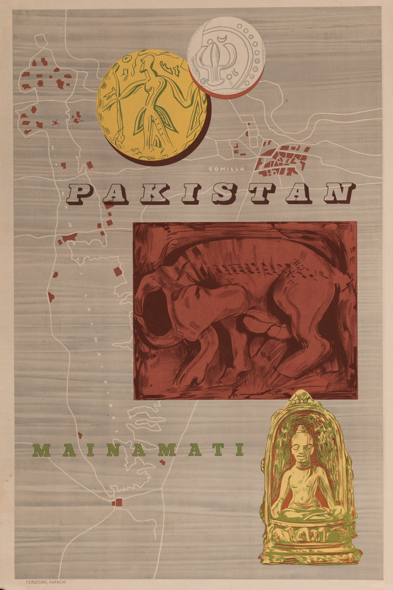 Mainamata, Pakistan Travel Poster