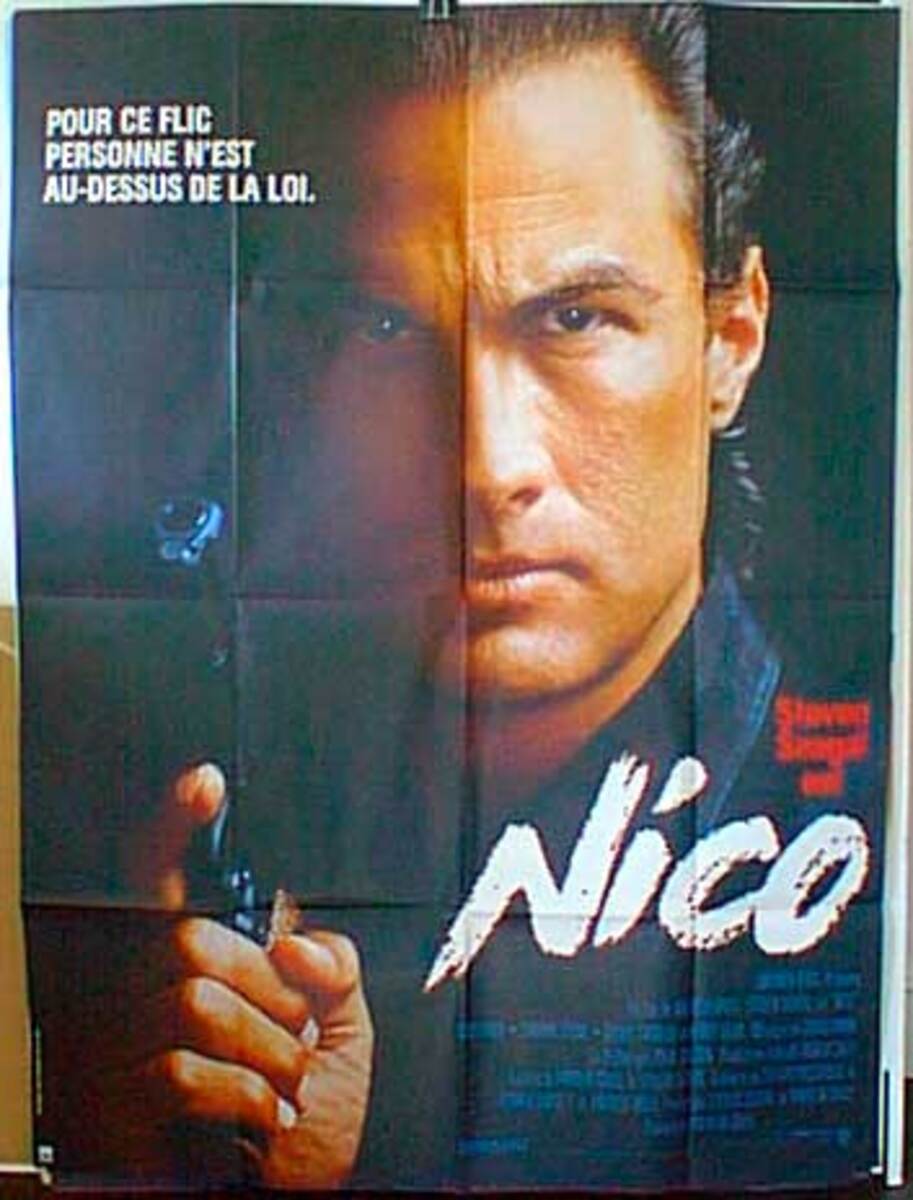 Nico French Release Original Movie Poster original Title Above the Law