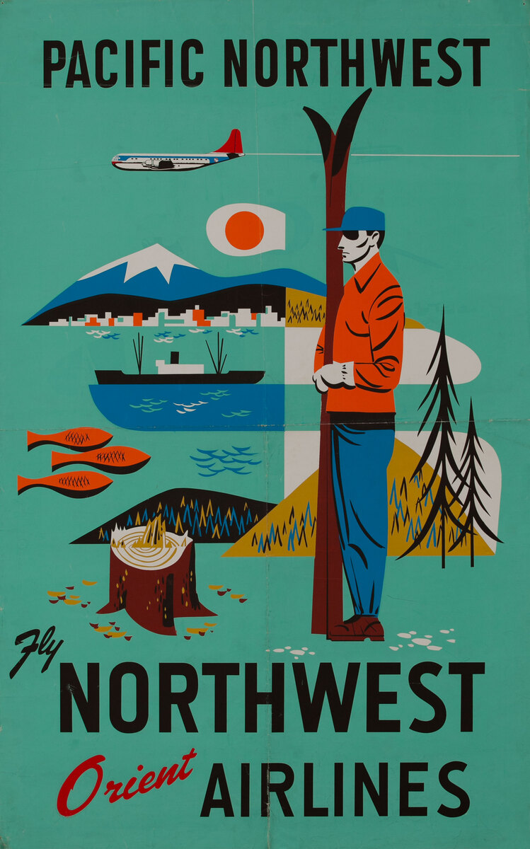 Fly Northwest Orient Airlines, Pacific Northwest