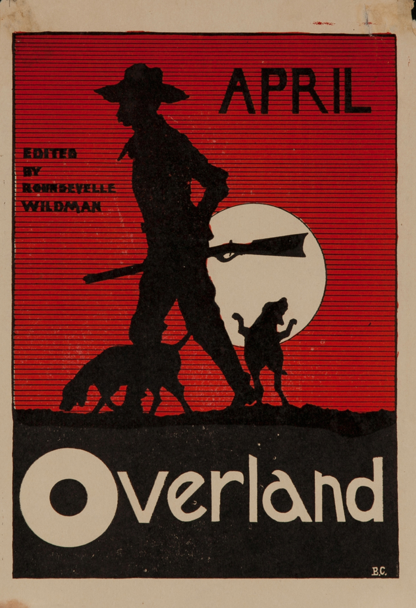April Overland, American Literary Magazine Poster