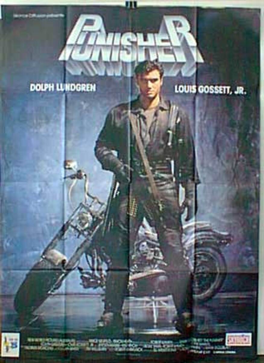 Punisher French Release Original Movie Poster