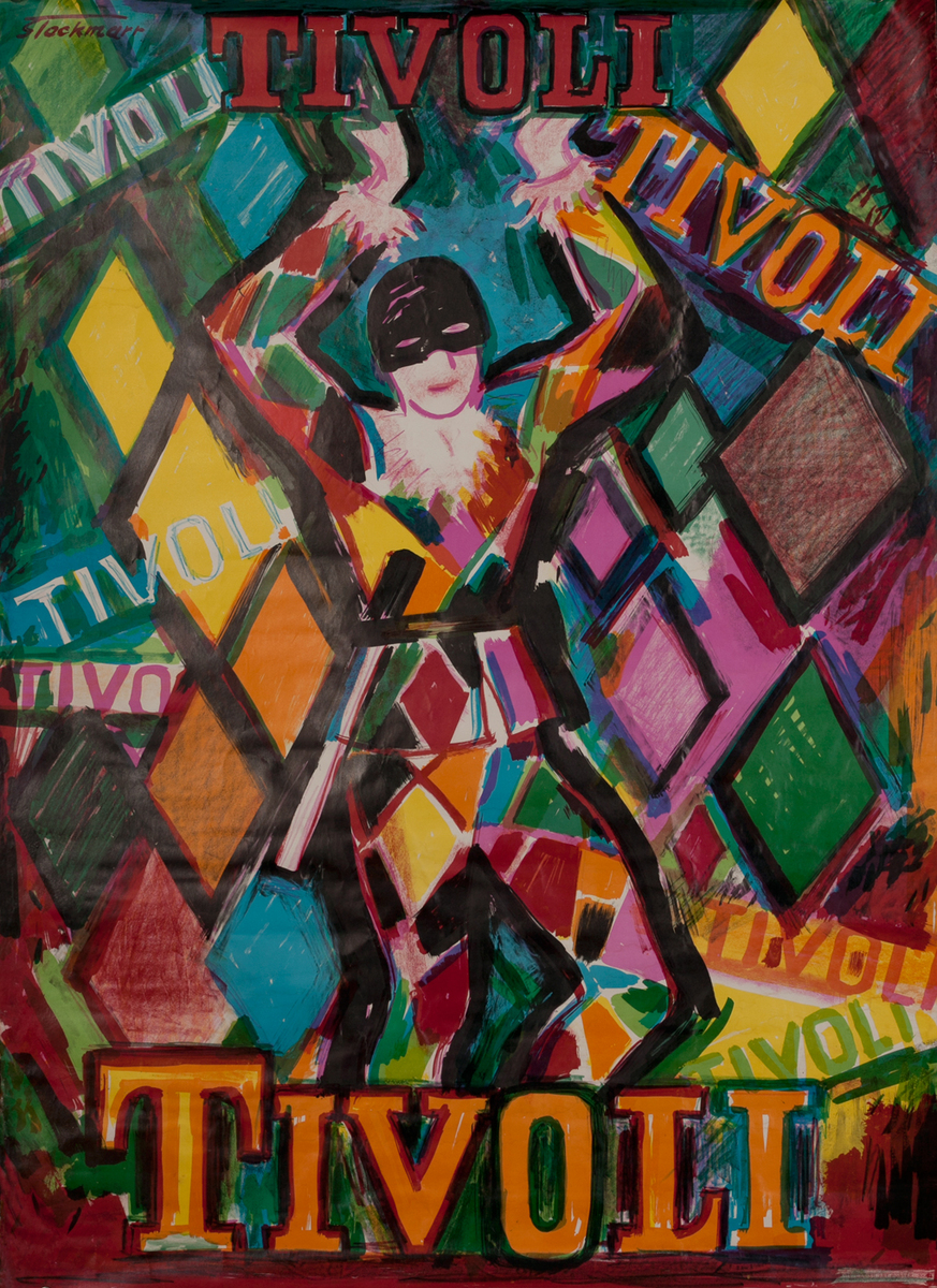 Tivoli Denmark Poster Harlequin