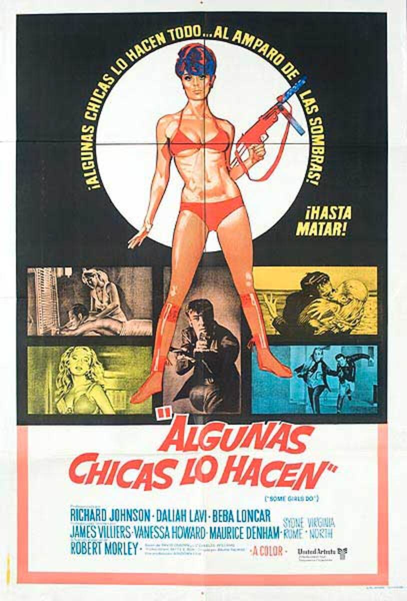 Some Girls Do Original Argentina Movie Poster