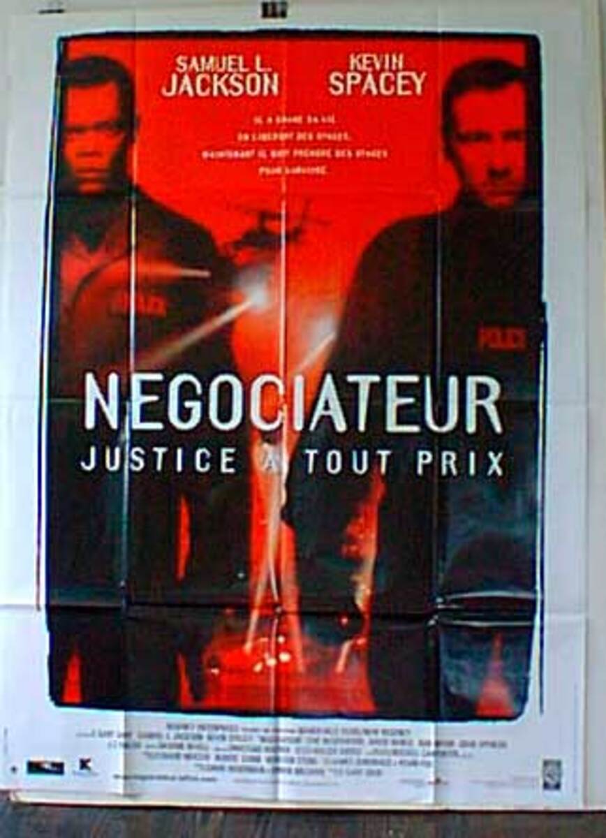 The Negotiator French Release Original Movie Poster