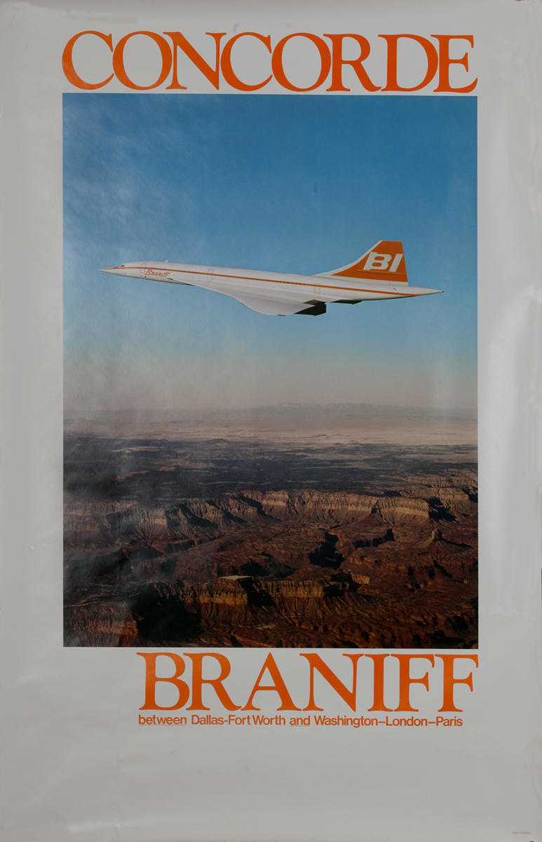 Concorde Braniff, Between Dallas-Fort Worth and Washington-London-Paris