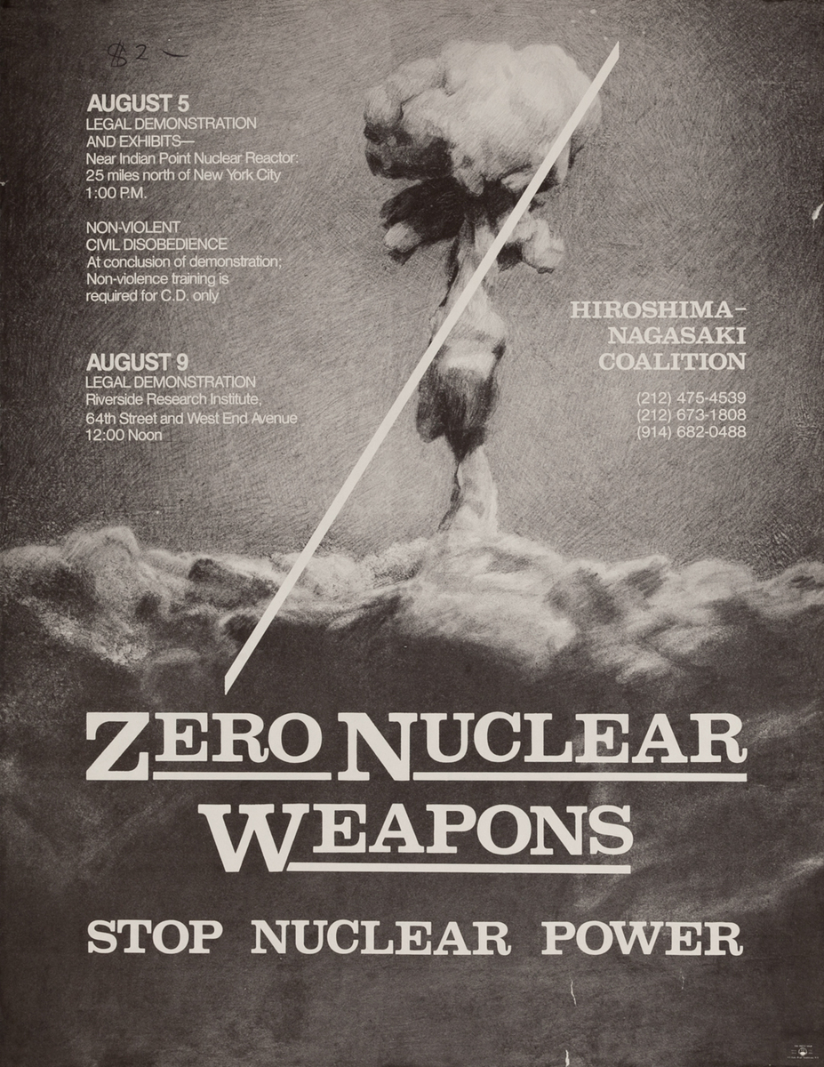 Zero Nuclear Weapons Stop Nuclear Power