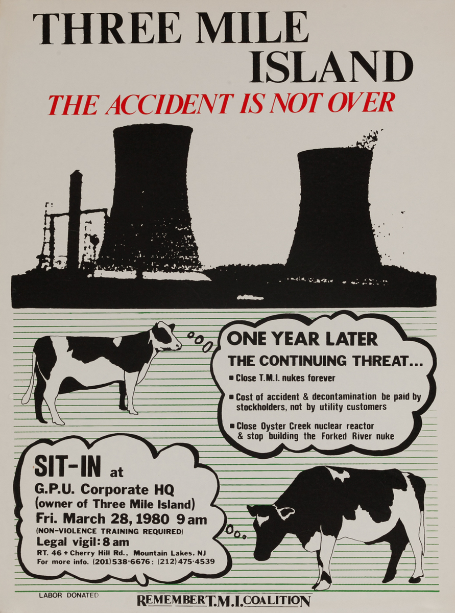Three Mile Island The Accident is Not Over, One Year Later, The