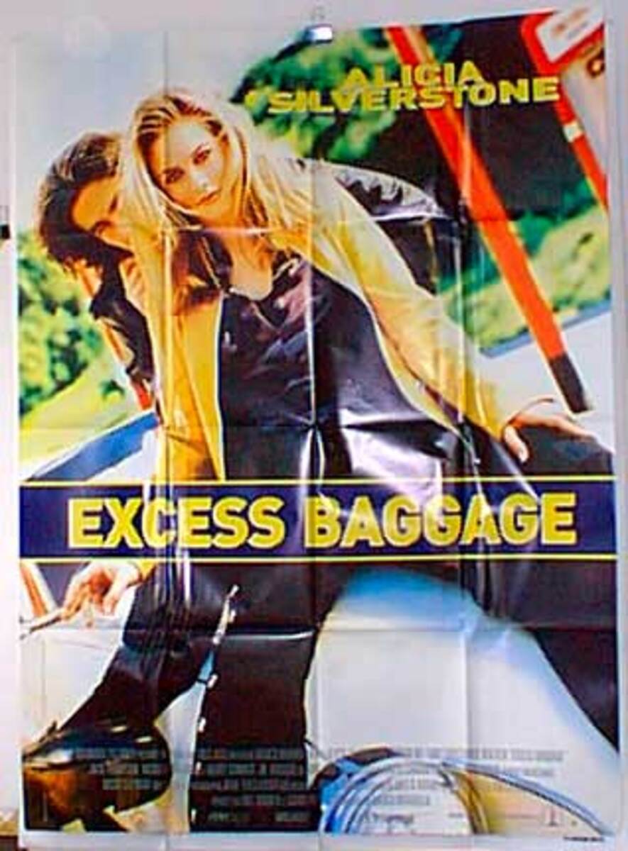 Excess Baggage Original French Movie Poster
