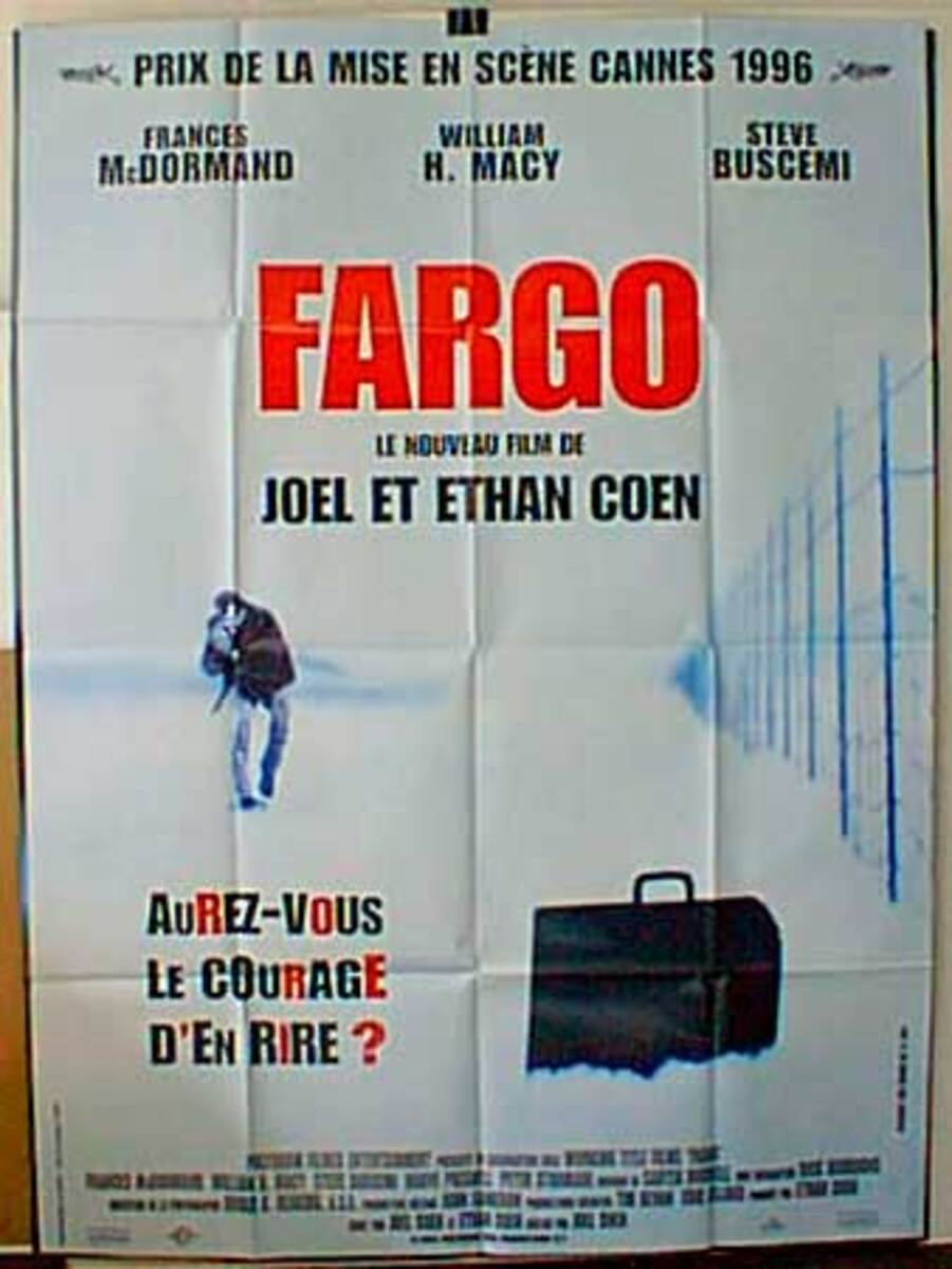 Fargo Original French Movie Poster
