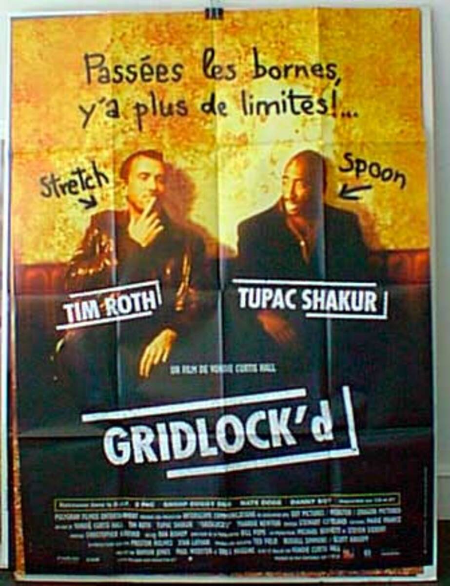 Gridlock'd Original French Movie Poster