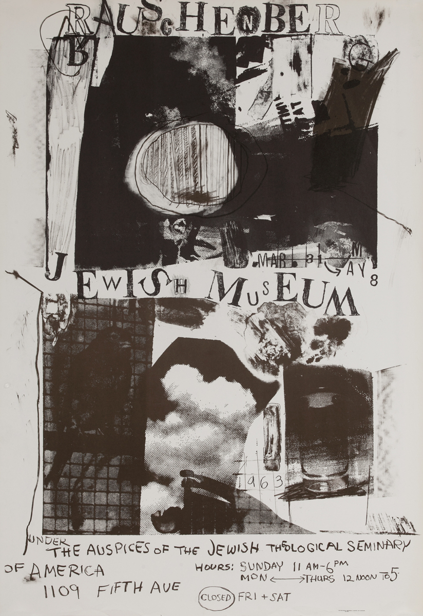 Robert Rauschenberg-At the Jewish Museum