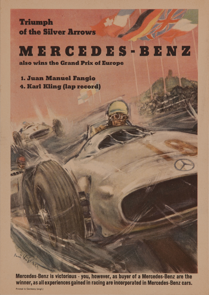 Mercedes Benz<br>Triumph of the Sliver Arrows