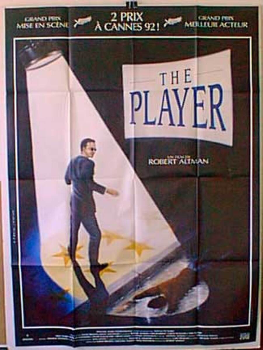 The Player Original French Movie Poster